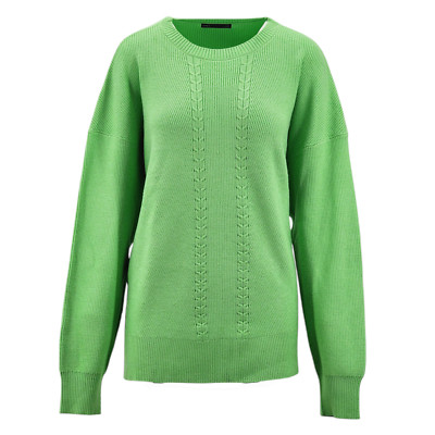 M&S Collection Pullover Cloud Yarn Struktur Rundhals