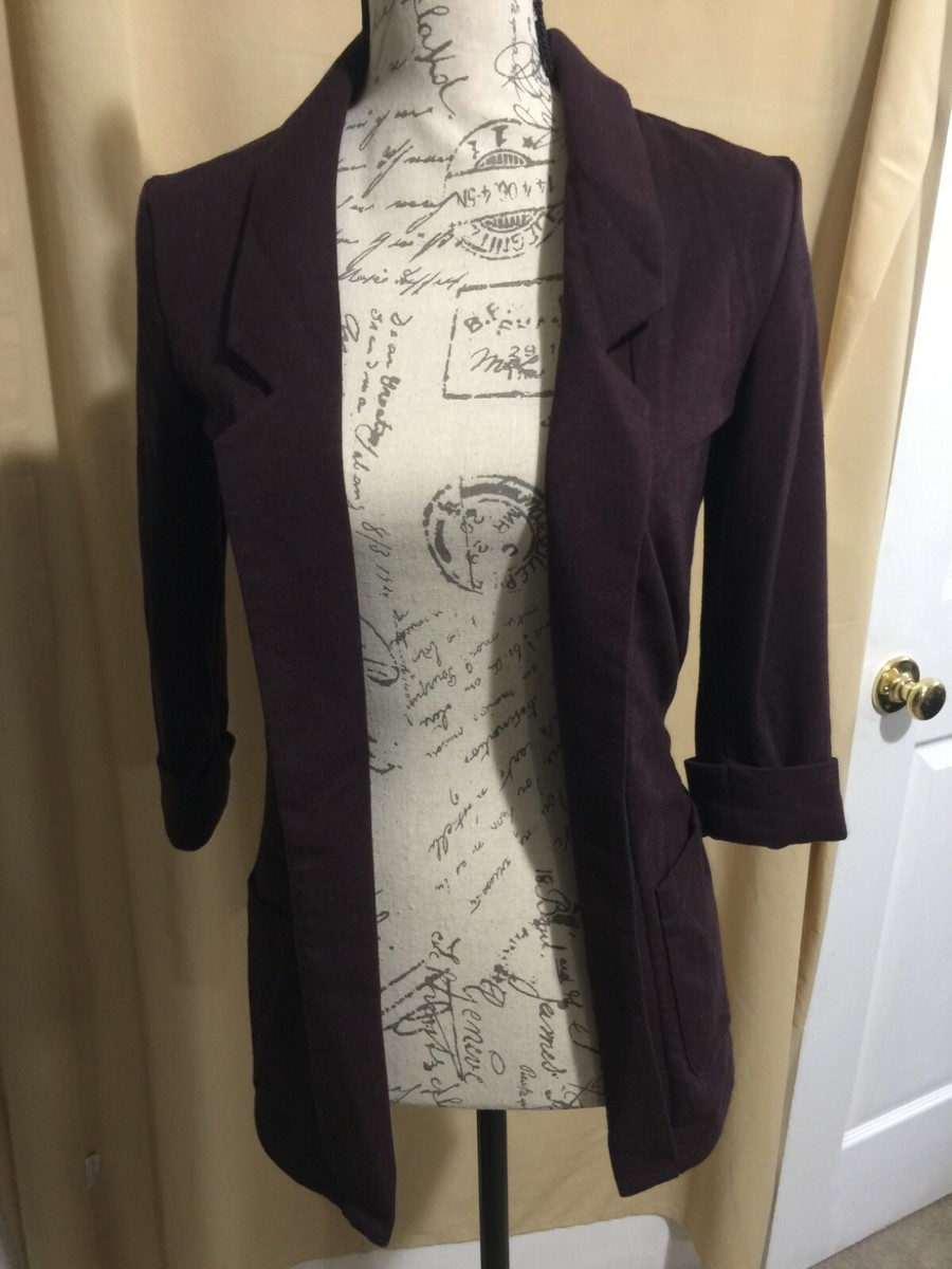 FB Sister women 3/4 sleeve jacket coat size XS, 010W1T08