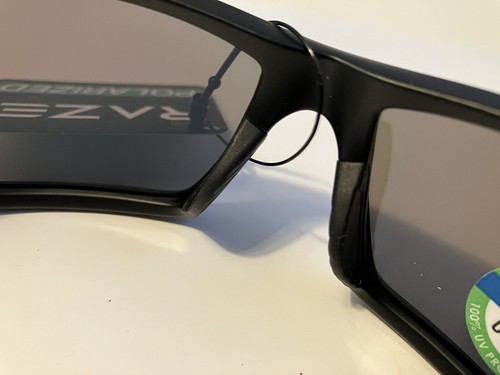 RAZE Eyewear Sonnenbrille Z Coast polarisiert verspiegelte rauchfarbene Gläser schwarz 21144 - Bild 8 von 21