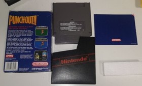 PUNCH-OUT NINTENDO NES PAL ESPA&Ntilde;A ESP COMPLETO VER FOTOS RARO DE VER PUNCH OUT