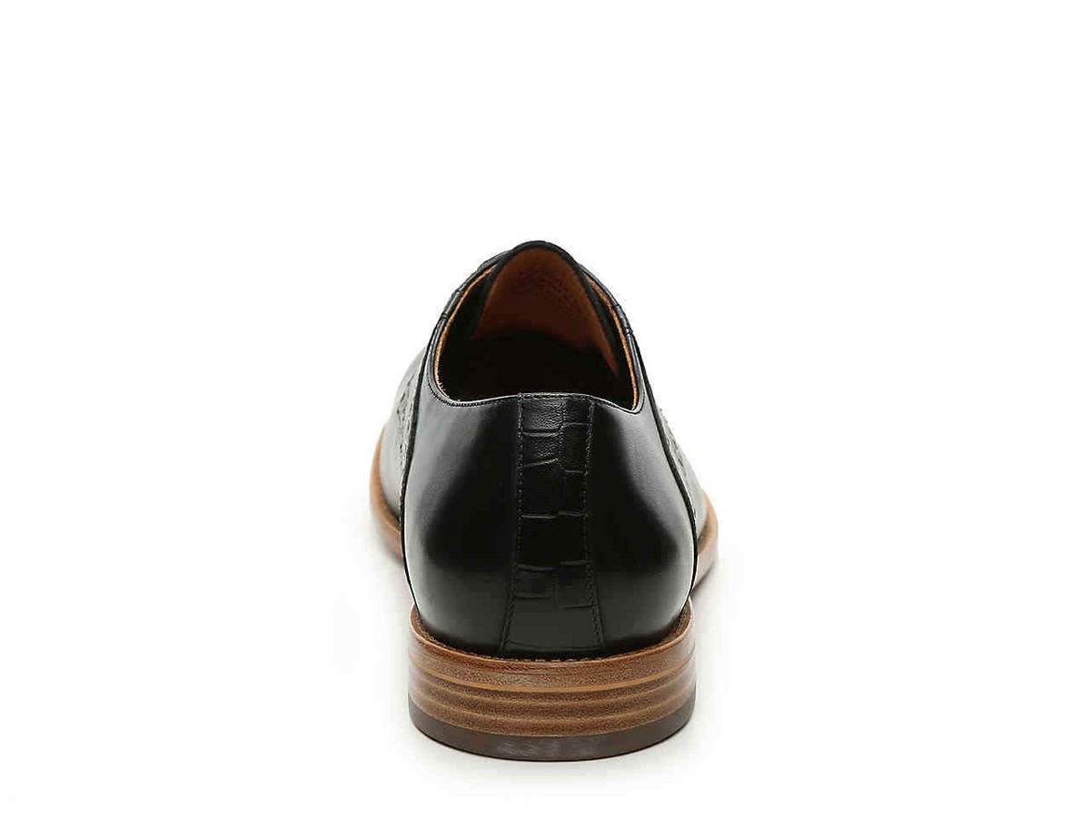 Warfield & Grand Archer Black Leather Oxford SZ 8 Military Spec Oxford | Black Leather | American Made – The  main image 3