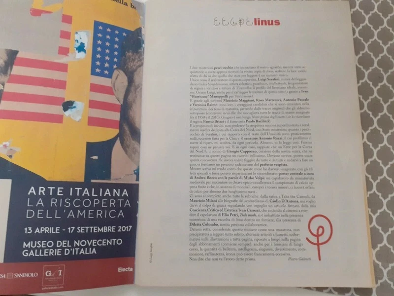 Linus, 2017 (raro) - Luigi Serafini - Codex Seraphinianus - Immagine 2 di 4