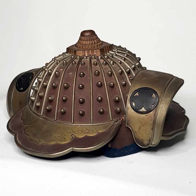 Antique Japanese Edo Period Naruse Armor Firefighter Helmet Antique Japanese Edo Period Naruse Armor Firefighter Helmet