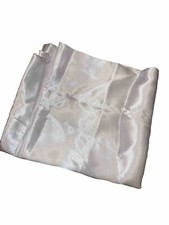 One Satin King Pillowcase White Pillow Case NWOT