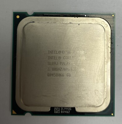 Intel Core 2 Duo SLB9J E8400 3,00GHz 6MB 1333MHz Sockel 775 Prozessor - Wolfdale