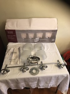 Home Decorators 4 Light Led Vanity Fixture Copenhill Collection