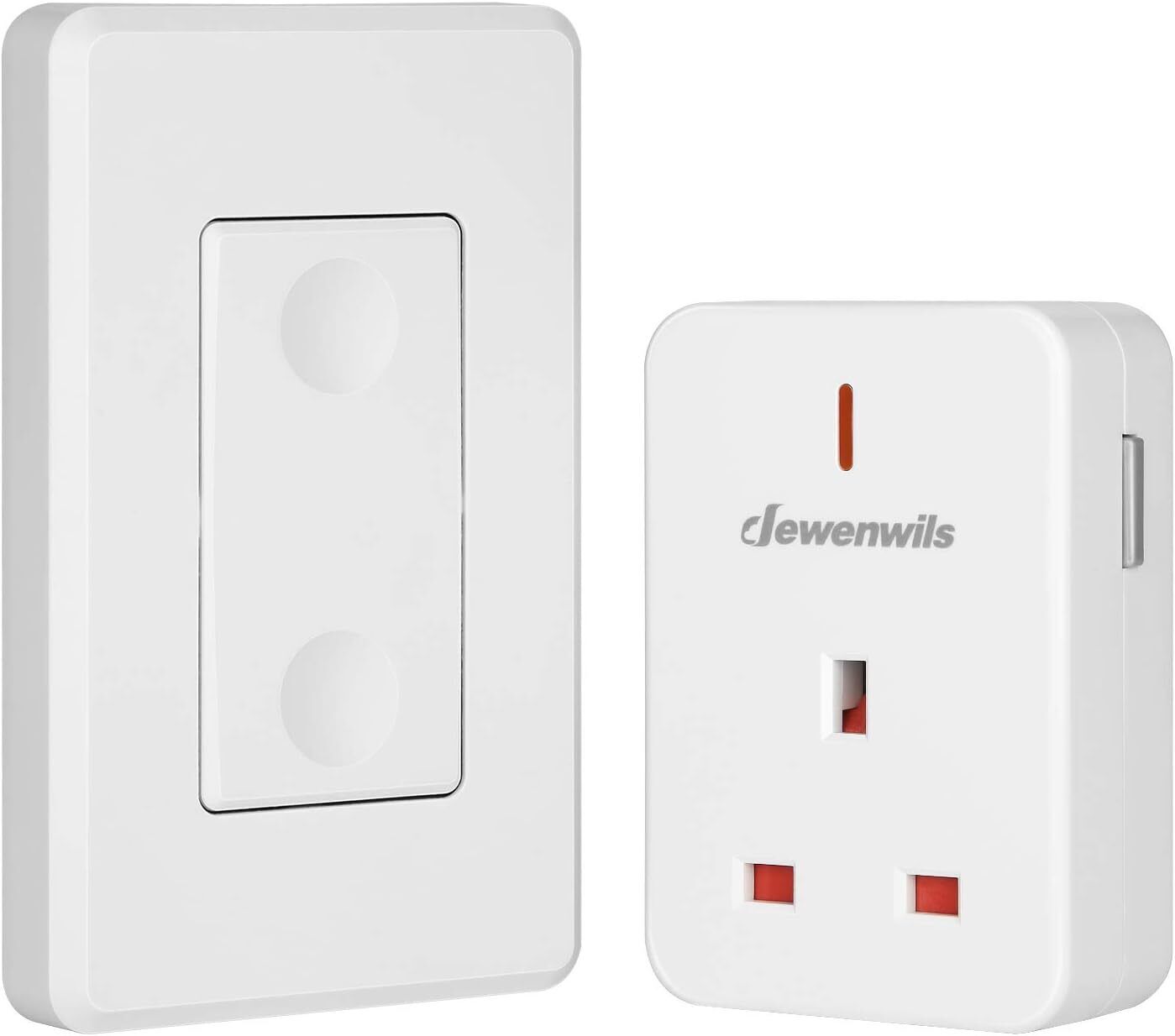 DEWENWILS Remote Control Plug Socket, 13A/3120W Heavy Duty Wireless Light Switc