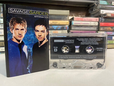 Savagegarden Affirmation cassette tape Sony music 1999 Thailand press