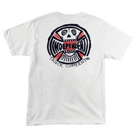 Independent Trucks Ba Cross Skateboard T Shirt White Medium on sale Independent Trucks Ba Cross Skateboard T Shirt White Medium on sale