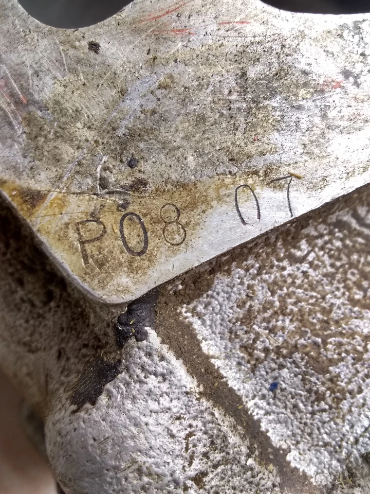 *RARO* Estuche Muncie # 3839606 usado de colección OEM GM 1963, VIN L, fecha P0807, Impala SS Foto 4 de 4