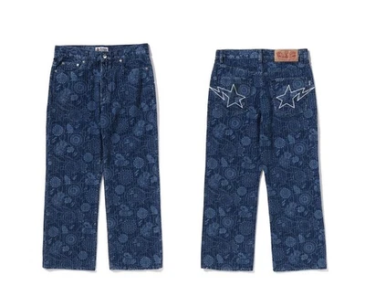 A Bathing Ape Denim Regular Size Pants for Men for sale | eBay