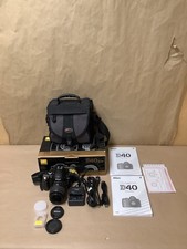 NIKON D40X DIGITAL CAMERA SETUP IN CASE B33000429