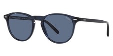 Polo Ralph Lauren Man Sunglasses PH4181 547080 51mm Navy Blue - Blue Lens - NEW
