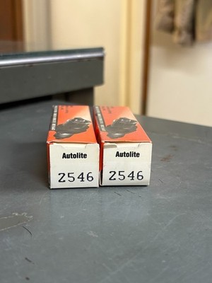 TWO AUTOLITE SPARK PLUGS 2546