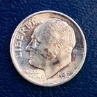 1947-S Roosevelt Silver Dime, Uncirculated, San Francisco US Ten Cents E34