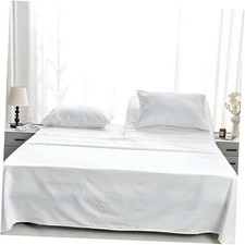 Top Split King Sheets for Sleep Number Bed 18" Inch 34" Top Split King White
