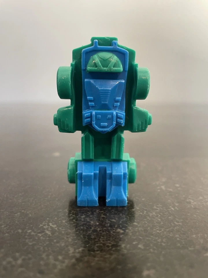 McDonald's 1985 Transformers G1 GEARS St Louis Happy Meal juguete verde azul Foto 3 de 4