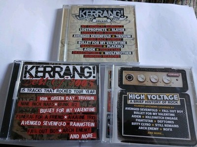 KERRANG 3 CD BEST OF 2006 / AWARDS 2005 / HIGH VOLTAGE FIGHTSTAR AIDEN BULLET