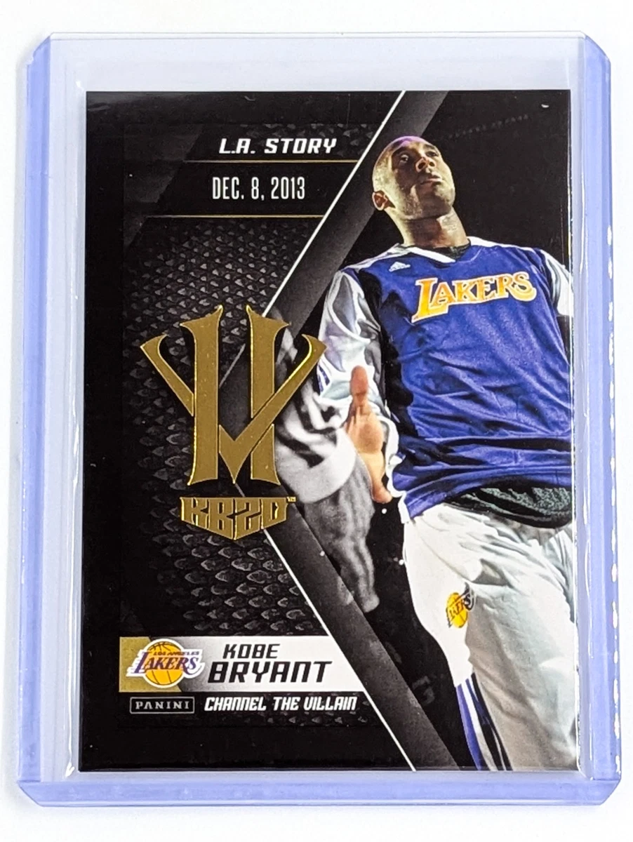 2015-16 Panini Kobe Bryant HeroVillain Basketball Trading Cards