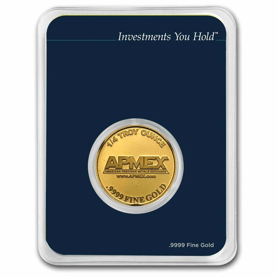 1/4 oz Gold Round - APMEX (In TEP Package) - Image 2 of 4