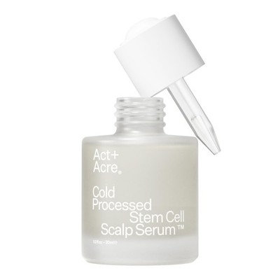 Act+Acre Cold Processed Stem Cell Scalp Serum - Promotes Thicker and Fuller-L...