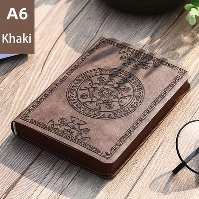 Leder Notizbuch Vintage Tagebuch geprägt Journal Pocket Notebook