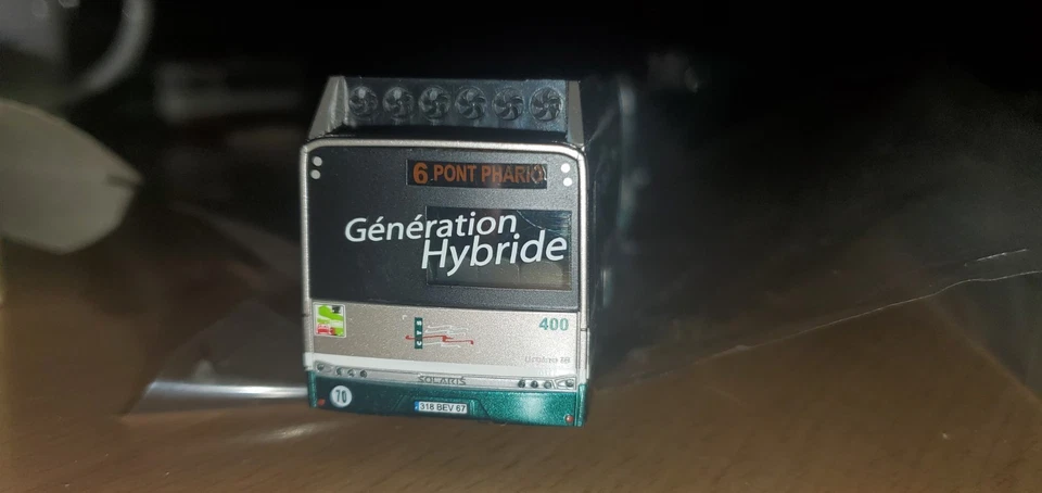 VK Kornberger H0  1:87 Solaris Elektrobus Strassbourg France Stadtbus Hybrid OVP - Bild 4 von 4