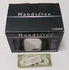 Carmen - Heated Air Hand Dryer - Wall Mounted - Hand Sensor - White Tested READ