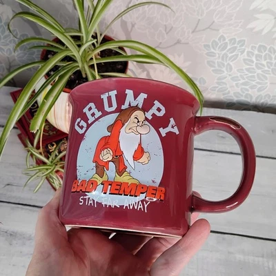 Disney Exclusive Grumpy Bad Temper 3D Coffee Mug Distressed Look - Image 1 of 4