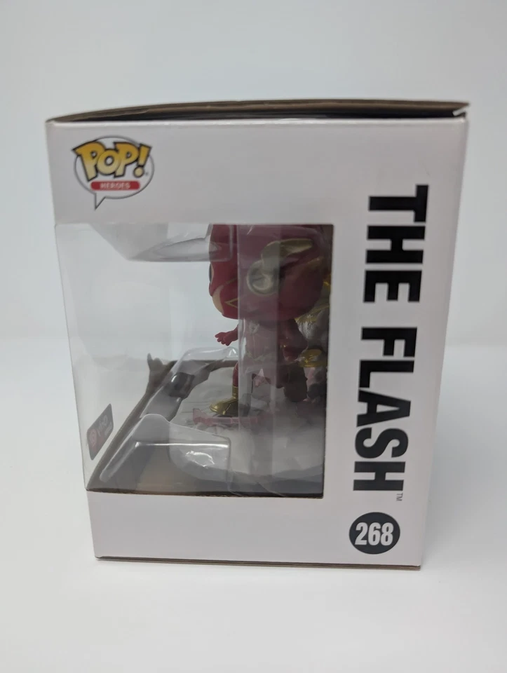 Эксклюзивная виниловая фигурка Collec FUNKO Pop The Flash 268 Deluxe DC Jim Lee GameStop - Изображение 3 из 4