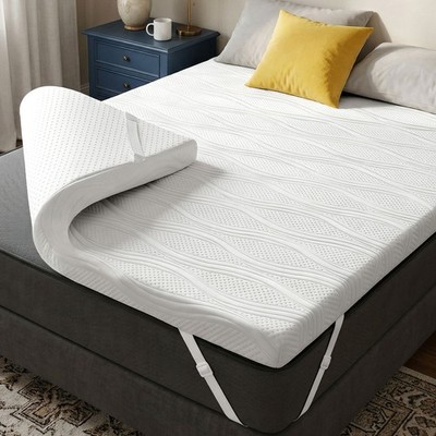 H2&H3 Matratzentopper Memory Gel Kaltschaum Matratzenauflage 90/140/180x200cm DE