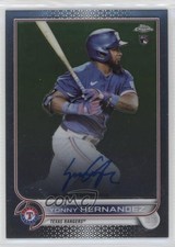 2022 Topps Chrome Rookie Auto Yonny Hernandez #RA-YH Auto 13st