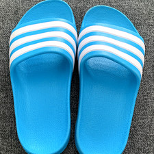 adidas Herren Badelatschen EU 36 Blau/Weiß 3...