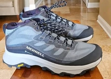Merrell MOAB SPEED Mid GTX Womens 11 Blue/gray