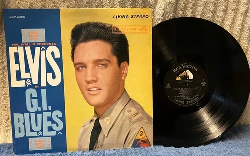 ROCKABILLY & TEEN  LP  -ELVIS PRESLEY-   G. I. BLUES - 1960 LIVING STEREO RCA