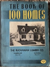 Buch mit 100 Häusern von 1938 - Grundrisse Beschreibung usw.
