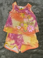 Vintage Baby Looney Tunes Baby Girl Outfit Set