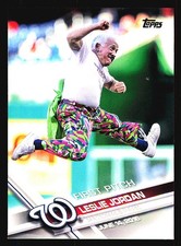2017 Topps Leslie Jordan First Pitch Washington Nationals