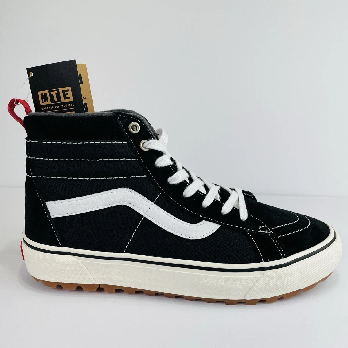 Vans Sk8-Hi MTE-1 Mens Size 8.5 Shoes Black White Sneaker Boots‎ Insulated Men main image 2