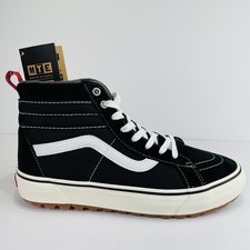 VANS Sk8-Hi MTE-1 Black True White Sneaker Boots VN0A5HZY6BT Men's Size 9 NWT