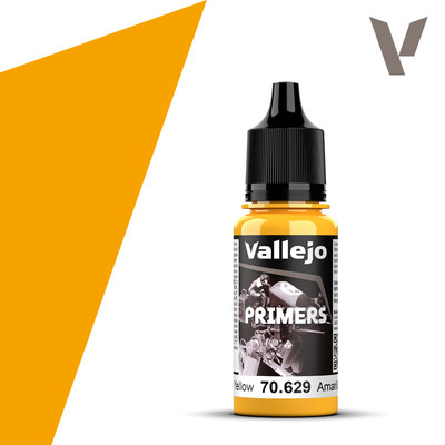 Vallejo Primers 70629 Sun Yellow Acrylic Paint