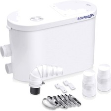 Sanitärpumpe 400W Hebeanlage Duschpumpe 135L/min Waschmaschine