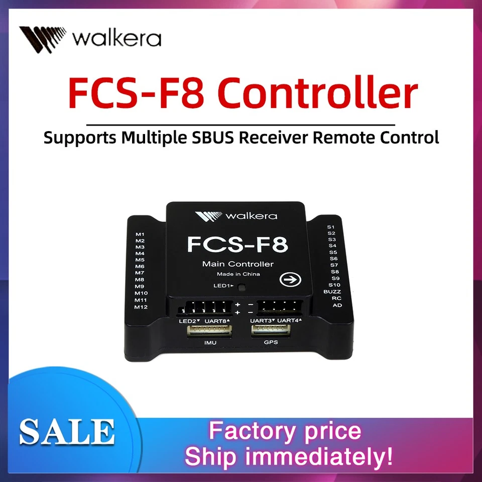 Walkera FCS-F8 Flight Control System GPS RTK For RC Aircraft Drone Fixedwing - Image 2 of 4