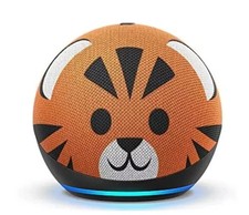 Echo Dot 4th Gen Kids Edition TIGER Amazon Kids Alexa with Universal Stand