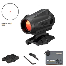 SIG SAUER ROMEO5 Gen II 1x20mm Reflex Red/Green Dot Sight 2 MOA for Picatinny