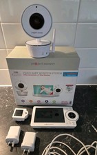 Project Nursery baby monitor system, camera does pan & tilt, 2 monitors.
