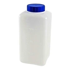 Dynalon 501305-2000 Rectangular Bottles,235Mm H,Natural,Pk5