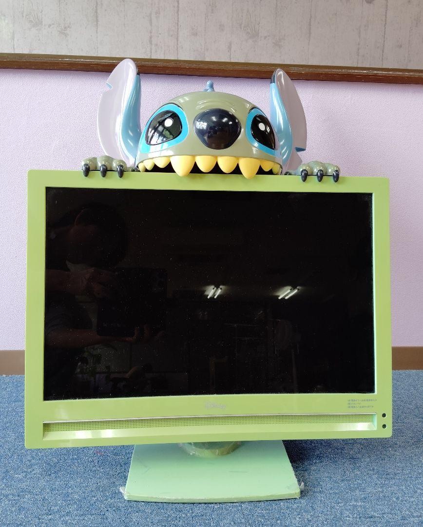 【スティッチ】20v型地上デジタルハイビジョン液晶テレビ　 Disney 廃盤品 スティッチ】20v型地上デジタルハイビジョン液晶テレビ Disney