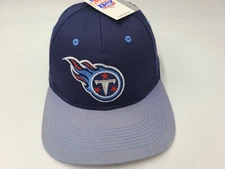 Vintage Tennessee Titans NFL Gameday Drew Pearson Marketing Snapback Hat Cap Men