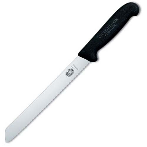 VICTORINOX COLTELLO PANE Classic 21cm Nero Acciaio inox V-5.25 33.21
